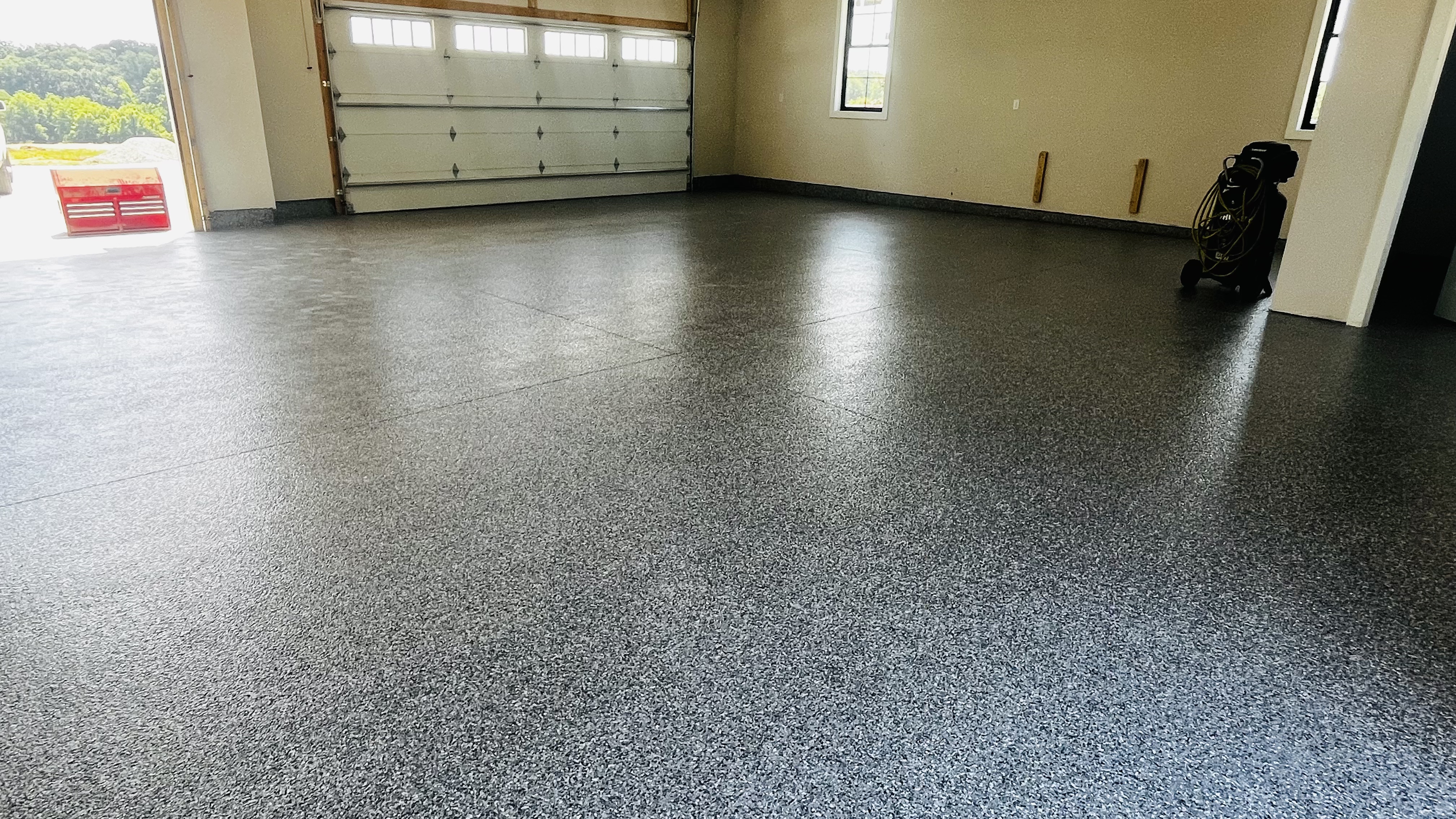 Premium Completed Epoxy Garage Floor in Wentzville MO
